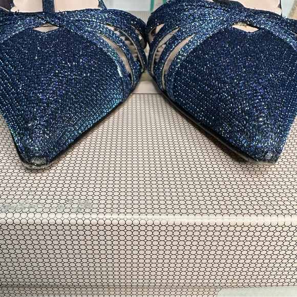 SJP Carrie heel in the exclusive Bellagio Blue Size 40 EU / 10 US - Picture 7 of 8